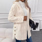 📢📢50%Rabatt!!!🎉💃-Damen warme Jacke mit Kapuze und Rautenmuster-Free Shipping Today