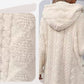 📢📢50%Rabatt!!!🎉💃-Damen warme Jacke mit Kapuze und Rautenmuster-Free Shipping Today