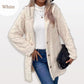 📢📢50%Rabatt!!!🎉💃-Damen warme Jacke mit Kapuze und Rautenmuster-Free Shipping Today