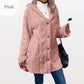 📢📢50%Rabatt!!!🎉💃-Damen warme Jacke mit Kapuze und Rautenmuster-Free Shipping Today