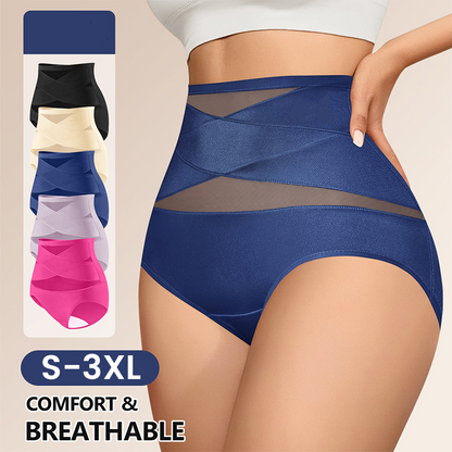 ✨🔥Damen Unterwäsche mit hoher Taille und Bauchkontrolle