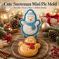 🔥🎁 🥳🎄 Weihnachtliches geprägtes Mini‑Kuchenförmchen‑Set | 8 festliche Motive für die Weihnachtsbäckerei