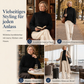 ⭐👚 Top-bewertet – Legerer Strickpullover mit Rollkragen in Unifarbe
