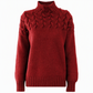 ⭐👚 Top-bewertet – Legerer Strickpullover mit Rollkragen in Unifarbe