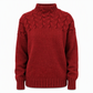 ⭐👚 Top-bewertet – Legerer Strickpullover mit Rollkragen in Unifarbe
