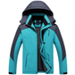 Paare Outdoor-Mantel mit Kapuze, fleecegefüttert, verdickt, winddicht und warm für den Winter, erhältlich in großen Größen